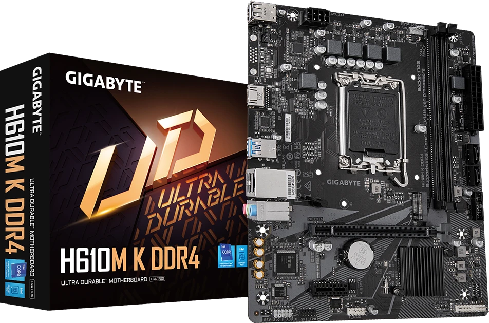 Gigabyte H610M K DDR4 (Rev. 2.0)